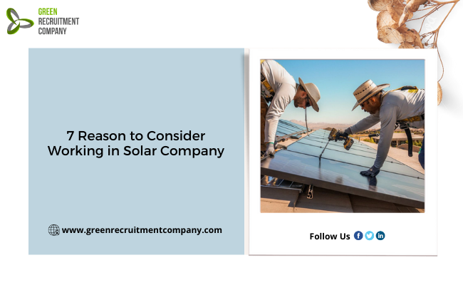 Solar Company Recruitment