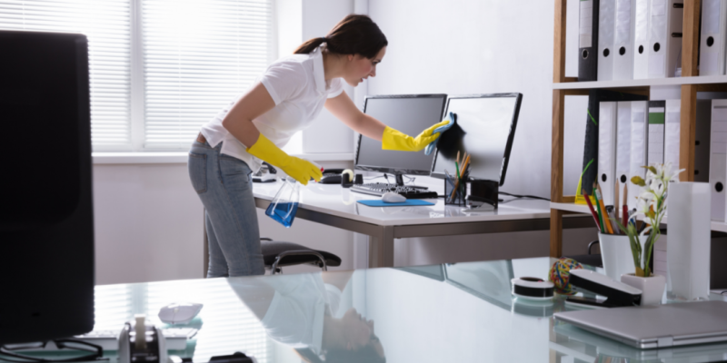 commercial business cleaning