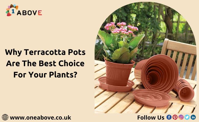 lightweight terracotta pots