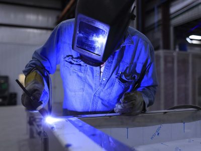 aluminum welding shop