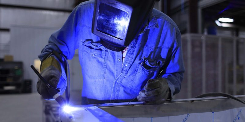 aluminum welding shop